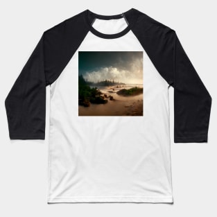 Mystical Beach #3 Baseball T-Shirt